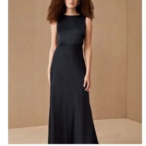 BHLDN Sachin & Babi Beckett Satin Maxi Dress size 2